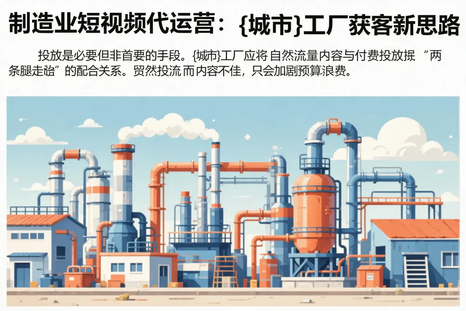 制造业短视频代运营:西秀工厂获客新思路